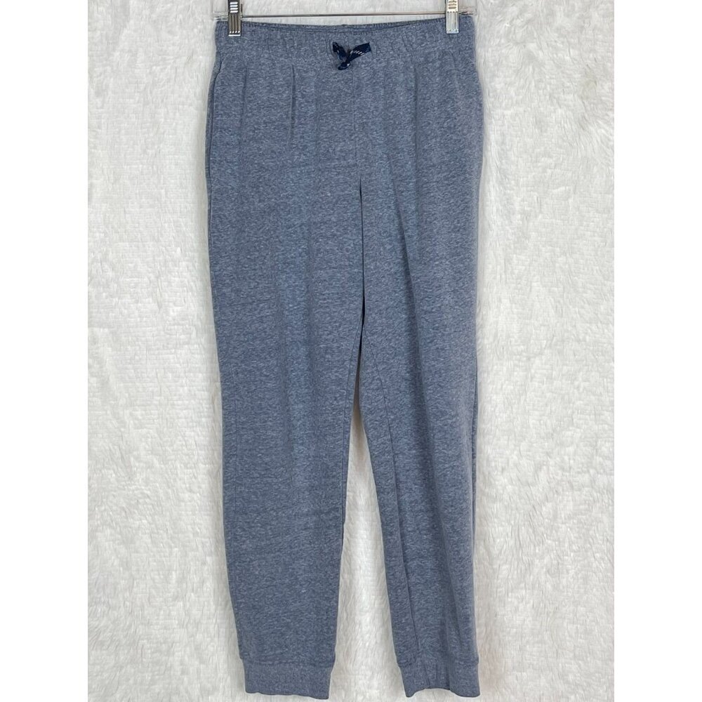 Cat & Jack Boys XL (16) Heather Blue Sweatpants Drawstring Front Pockets